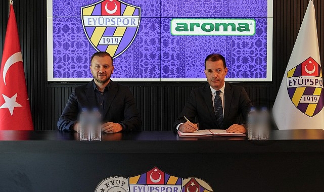 Aroma, Eyüpspor’a Sponsor Oldu