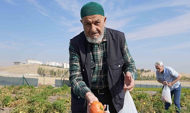 Bostanın Son Hasadı Huzurevi Sakinlerinden