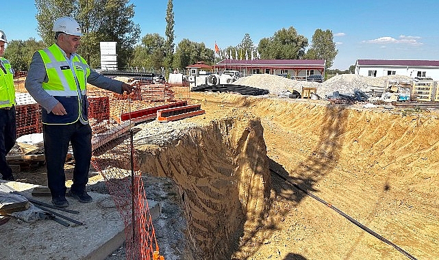 Konya Büyükşehir Doğanhisar’a Atıksu Arıtma Tesisi ve 7 Km Kanalizasyon Şebekesi Kazandırıyor