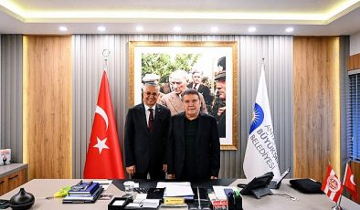 Başkan Topaloğlu’ndan Başkan Böcek’e ziyaret